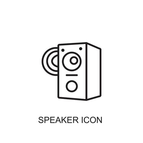 Premium Vector Speaker Vector Icon Icon