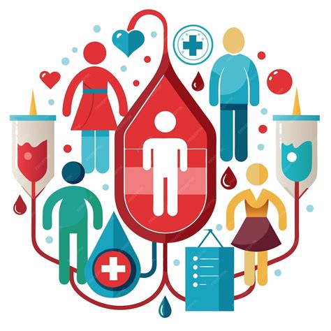 Doacao De Sangue Desenho - Ilustração da Doação de Sangue Personagem de desenho animado alegre ...