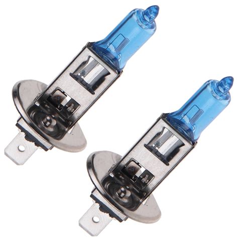 2pcs H7 H4 H1 Ampoule Lampe Xénon Halogène 100W 55W 12V Blanc Car Auto