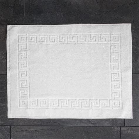 Wholesale 750 Gsm Greek Key Bath Mat