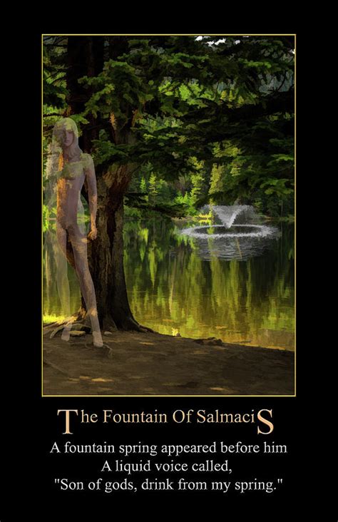 The Fountain of Salmacis by Genesis Digital Art by John Haldane - Pixels