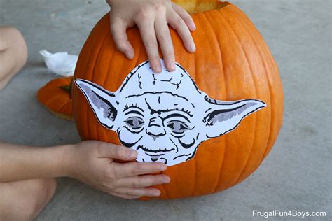 How to Create AWESOME Star Wars Pumpkins - Frugal Fun For Boys and Girls