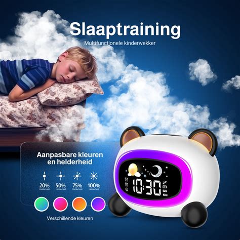 Slaaptrainer Panda Slaapwekker Nachtlampje Slaaptrainers