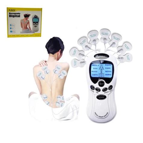 Aparelho De Fisioterapia Massageador Digital Port Til Choque El Trico