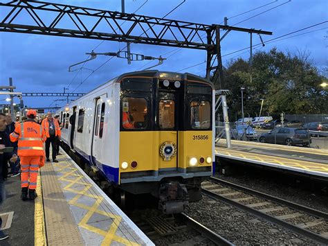 British Rail Class 315 856 315 8 Unit Number 315856 Brel Electric Multiple Unit Emu Train