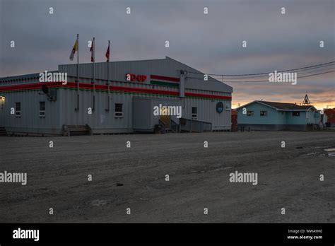 Cambridge Bay Nunavut Canada September 04 2019 The Main Business