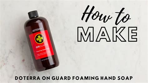 Doterra On Guard Foaming Hand Soap Recipe Besto Blog