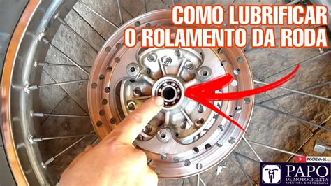 Como lubrificar rolamento da roda da moto de forma fácil e correta