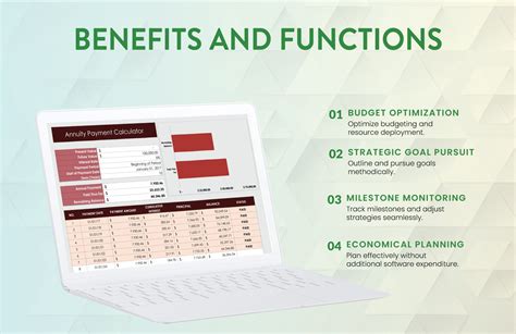 Annuity Calculator in Excel, Google Sheets - Download | Template.net