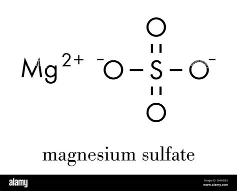 Magnesium Sulfate Lewis Structure