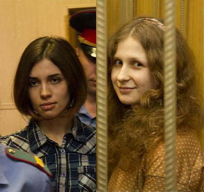 Une amnistie pourrait légèrement raccourcir le calvaire des Pussy Riot