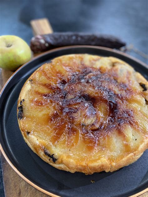 Ma Recette De Tatin De Pommes Boudin Noir Laurent Mariotte