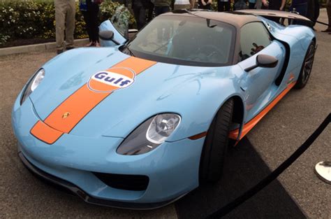 Porsche 918 Spyder in Gulf Racing livery – AUSmotive.com