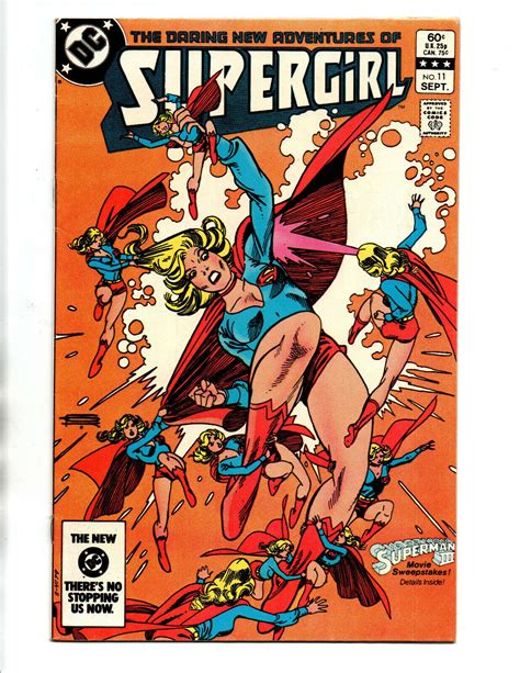 Daring New Adventures Of Supergirl 11 1983 VF Comic Books