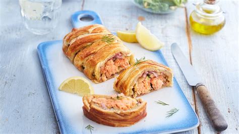 Feuilleté tressé au saumon rapide découvrez les recettes de cuisine