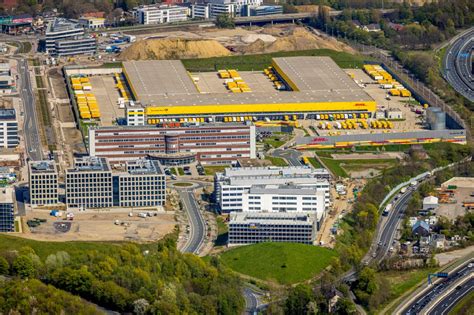 Luftaufnahme Bochum Dhl Hub Geb Udekomplexes Im Entwicklungsgebiet