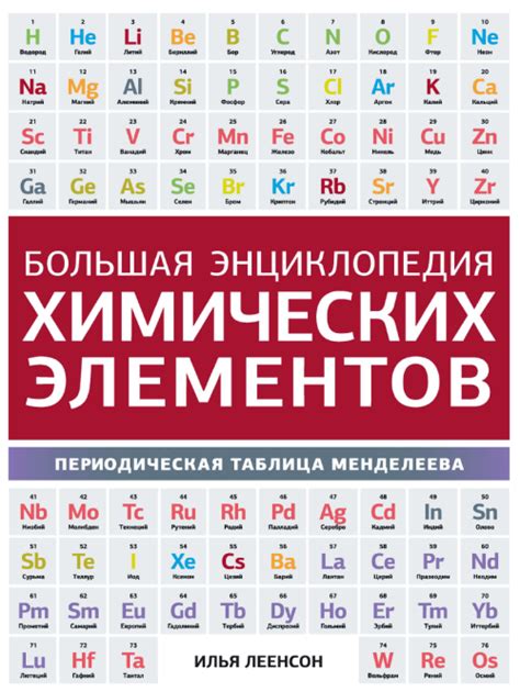 Большая энциклопедия химических элементов. Периодическая таблица ...