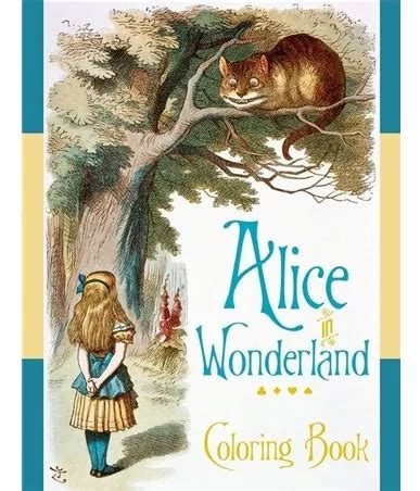 Libro De Colorear Alice In Wonderland Coloring Book MercadoLibre