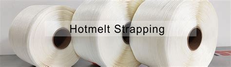 Made In China 13mm Bonded Strapping Hot Melt Strapping Bonded