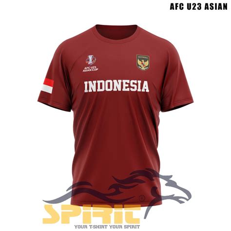 Jual Baju Timnas Indonesia Kaos Timnas Indonesia Piala Afc U23 Terbaru