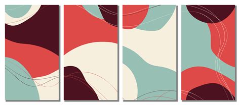 Minimalist abstract hand drawn set background. 12664608 Vector Art at ...