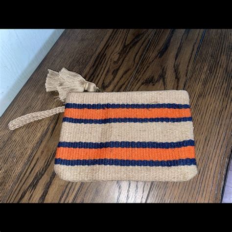 J Jill Bags J Jill Jute Small Wristlet Poshmark