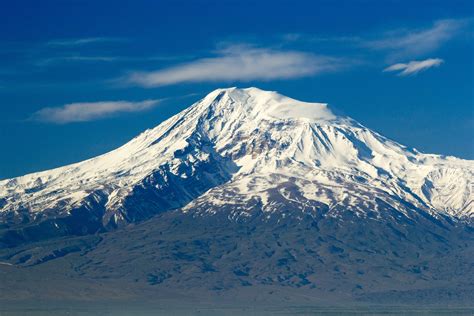 The Larger Of The Two Peaks Of Mount Ararat Masis In Armenian