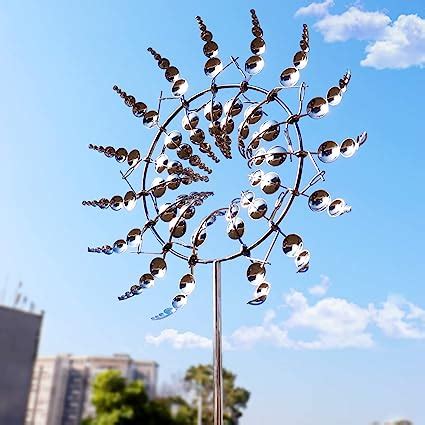 Einzigartiger und Magische Windmühle Aus Metall Garten Spinnerin