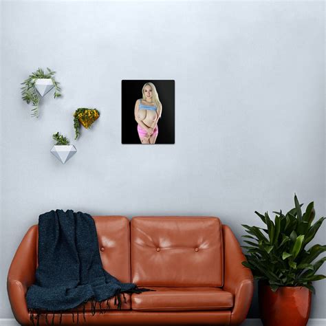 Skylar Vox Poses Naked Big Boobs Female Erotic Art Photography Metal Print By Hariss