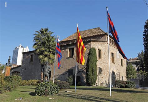 La Masia in 2017 (farmhouse) (copyright: FCB.cat). | Download ...