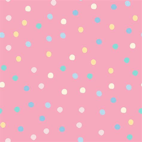 Pink Polka Dot Wallpaper Background