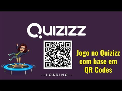 Criar um jogo no Quizizz códigos QR YouTube