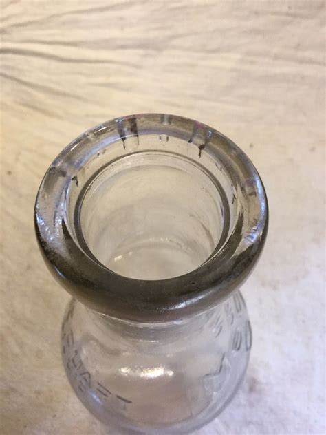 Vintage Silver Seal Meadow Gold Quart Milk Bottle EBay