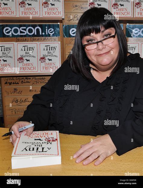 Dawn French Dawn French signs copies of her book 'A Tiny Bit Marvellous ...