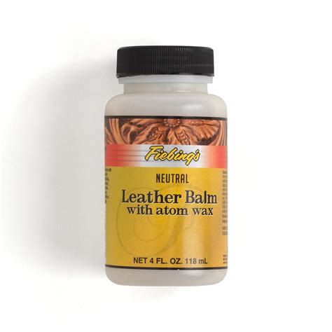 Fiebings Leather Balm With Atom Wax — Tandy Leather Inc