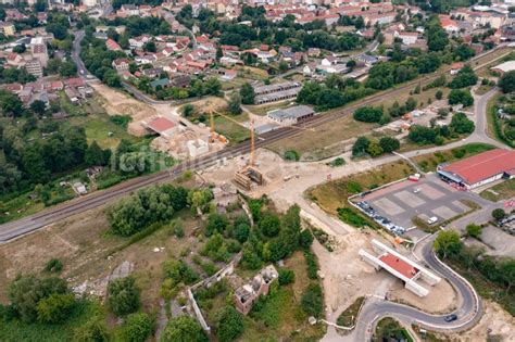 Luftbild Bad Freienwalde Oder Baustelle Zum Neubau Der