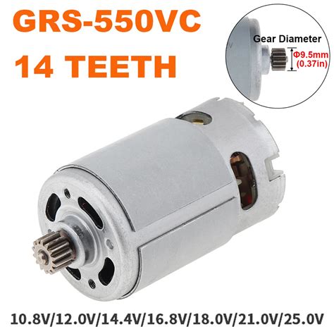 Rs Dc Motor Mm Teeth V V V V V V