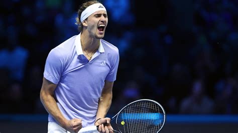 Tennis Alexander Zverev Erreicht Halbfinale Der ATP Finals