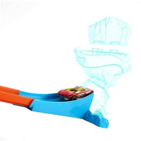 Ripley PISTA AUTOS HOT WHEELS TRACK BUILDER CAJA PEQUEÑA ACROBACIAS CHOQUE HIELO HNJ66
