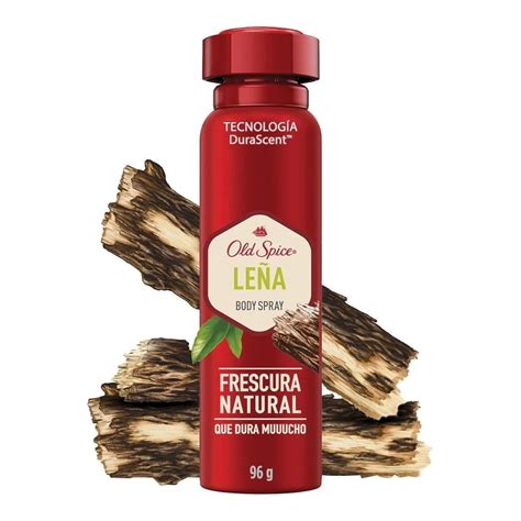 Body spray Old Spice Leña 150 ml Walmart