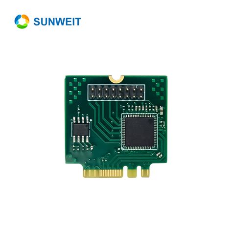 SUNWEIT ST7249 M.2 A+E I210-F1 Single- 1GbE SFP Fiber Server Industrial NIC