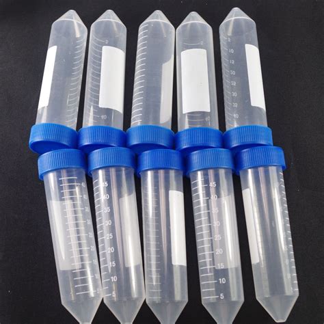 Lot Plastic Test Tubes Centrifuge Tubes Ml V Bottom