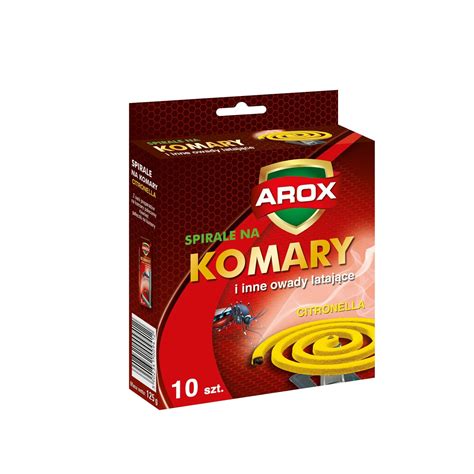 Комплект от 10 броя спирали против комари Arox вкус на лимон Emagbg