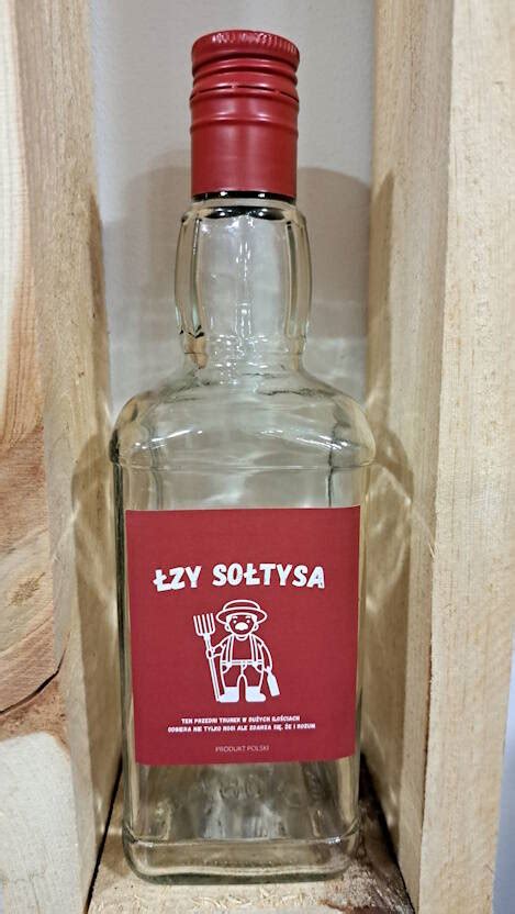 Butelka 0 5l Łzy Sołtysa Duch Puszczy Whisky Brandy na Bimber Wódkę