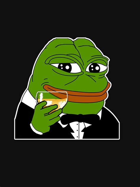 "Smug Pepe Gentleman" T-shirt for Sale by Alyosha | Redbubble | smug pepe t-shirts - gentleman t ...