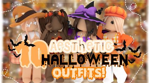 🎃10 Aesthetic Halloween Roblox Outfits With Links Xcandyc0rex🎃 Youtube