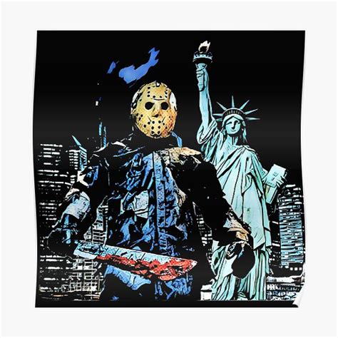 "Jason Takes Manhattan" Poster by JTK667 | Redbubble