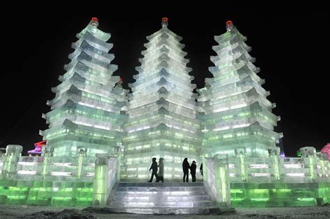 40 Beautiful Ice Sculptures from Ice Festivals around the world