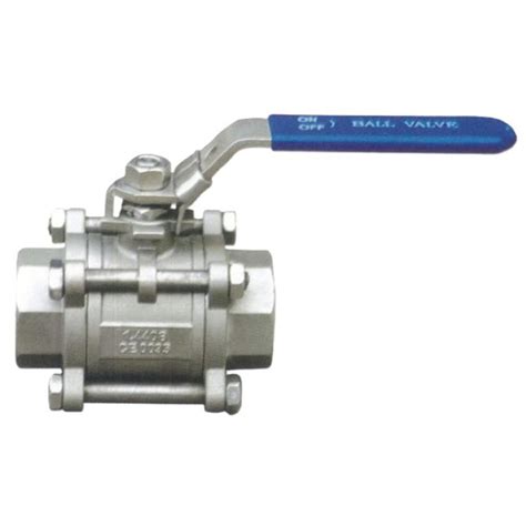 Stainless Steel Ball Valve Three Piece ZCCN Valve Industrial Valve