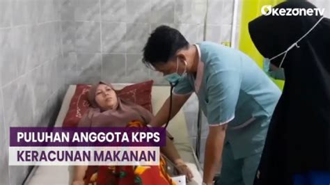 Puluhan Anggota KPPS Di Cilacap Keracunan Makanan Usai Ikuti Bimbingan